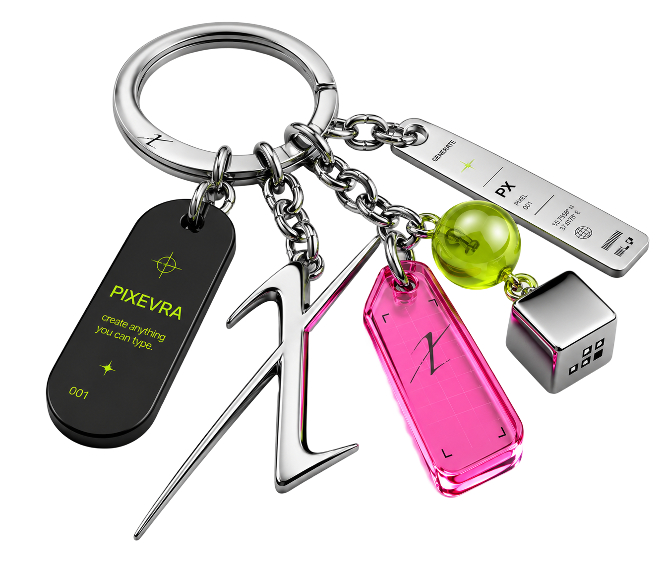 Pixevra keychain